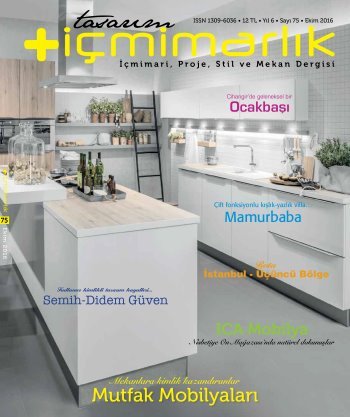 İç Mimarlık & Tasarım Dergisi | Ekim 2016